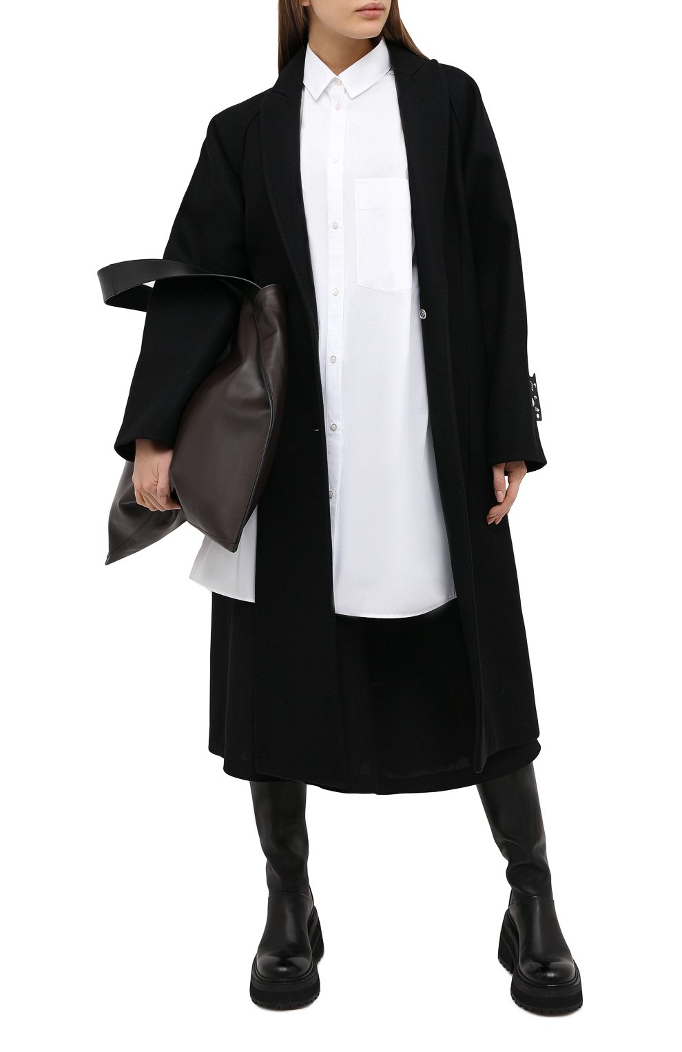 Хлопковая рубашка JIL SANDER, арт. JSXQ600605-WQ244300, фото 2