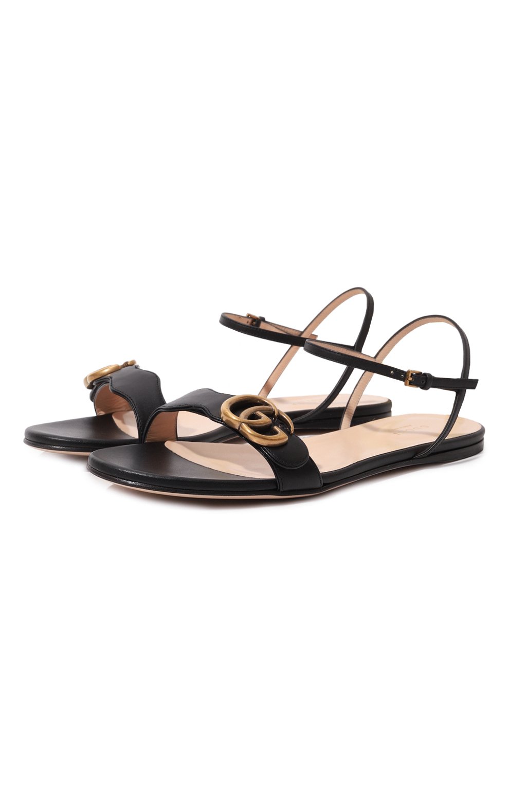 Кожаные сандалии GUCCI, арт. 524631 A3N00, фото 1