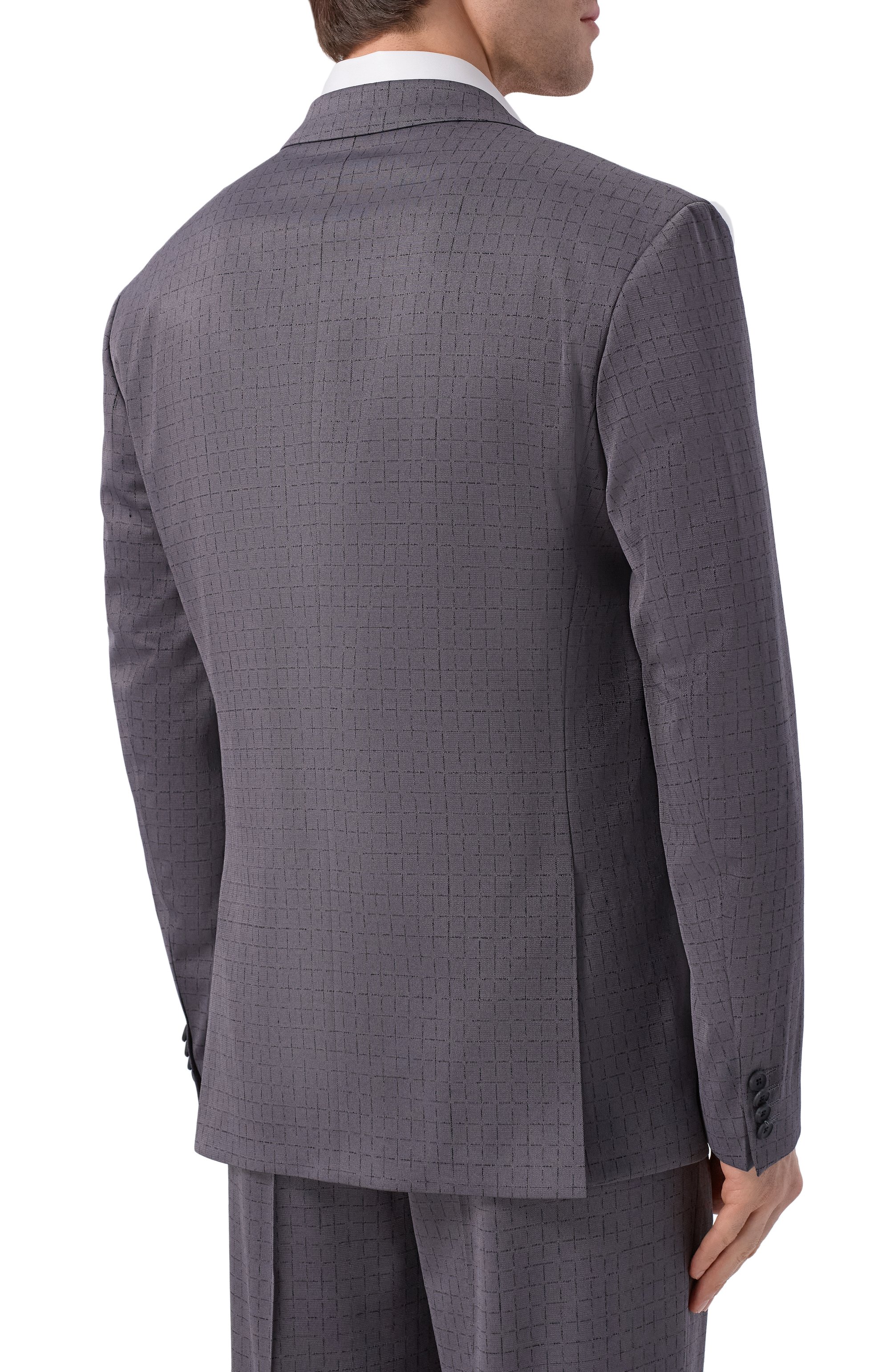 Костюм HUGO темно-серого цвета по цене 75950 руб., арт. 50556688, фото 3 Костюм HUGO, арт. 50556688, фото 3