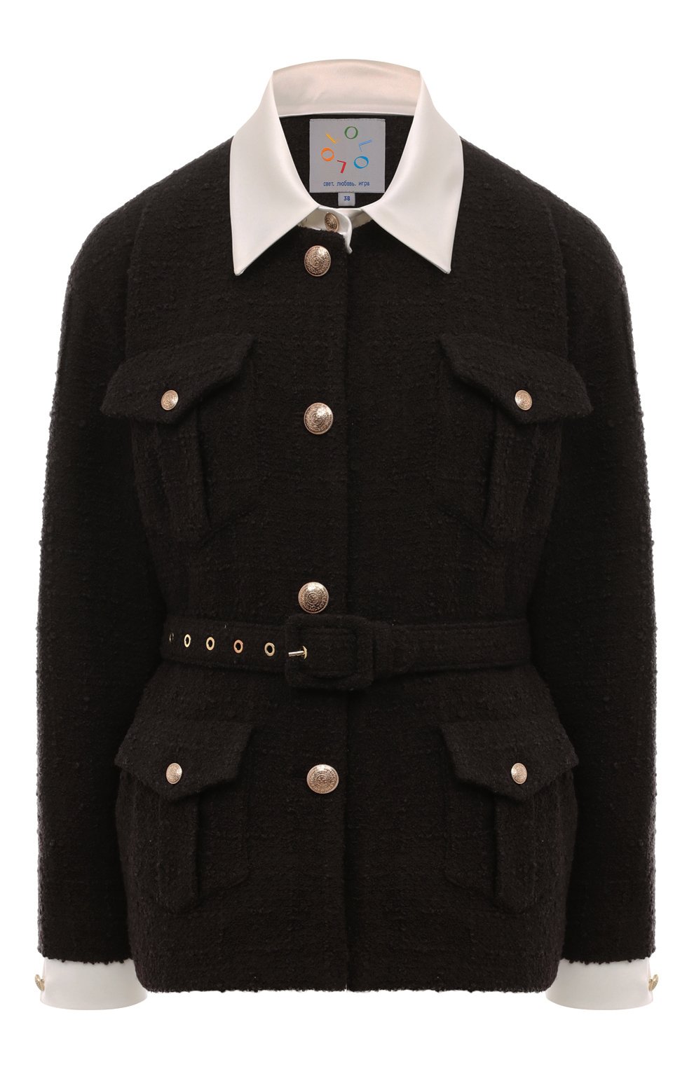 Твидовый жакет OLOLOL, арт. OLC014B3/2810.306/W25, фото 1