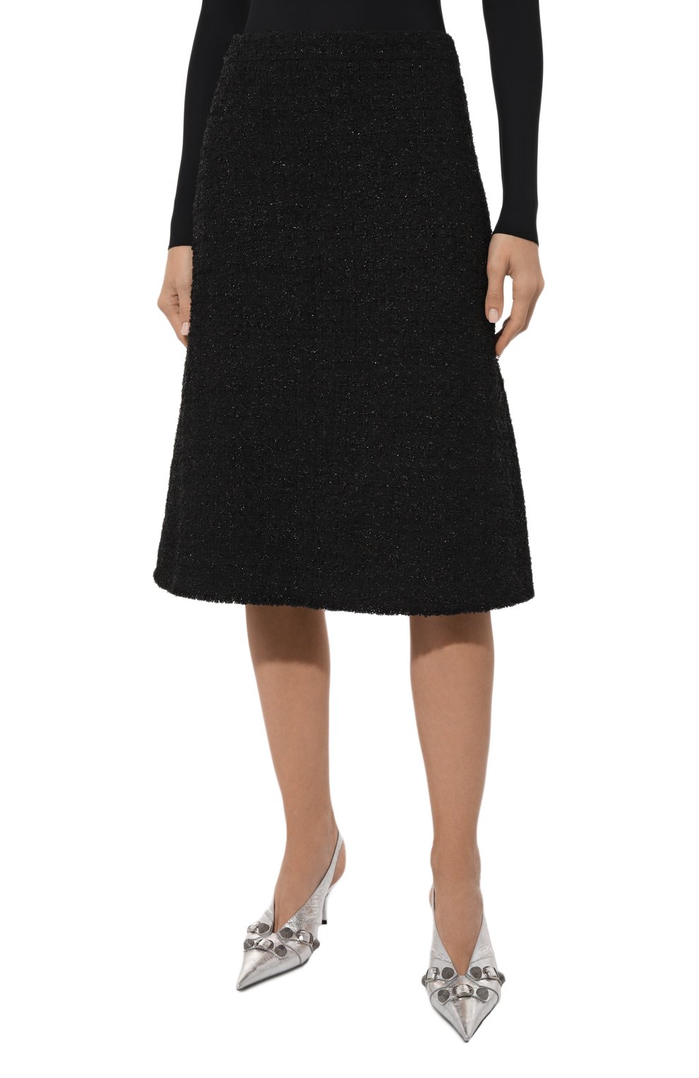 Твидовая юбка BALENCIAGA, арт. 751372/T0P07, фото 3