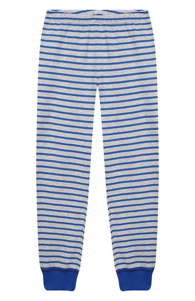 Хлопковая пижама SANETTA синего цвета по цене 4775 руб., арт. 232449 0519, фото 4 Хлопковая пижама SANETTA, арт. 232449 0519, фото 4