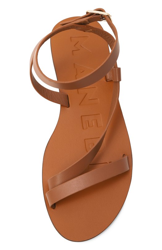 Кожаные сандалии Manebi X 2.9 Y0/LEATHER Коричневый  X 2.9 Y0/LEATHER Фото 6