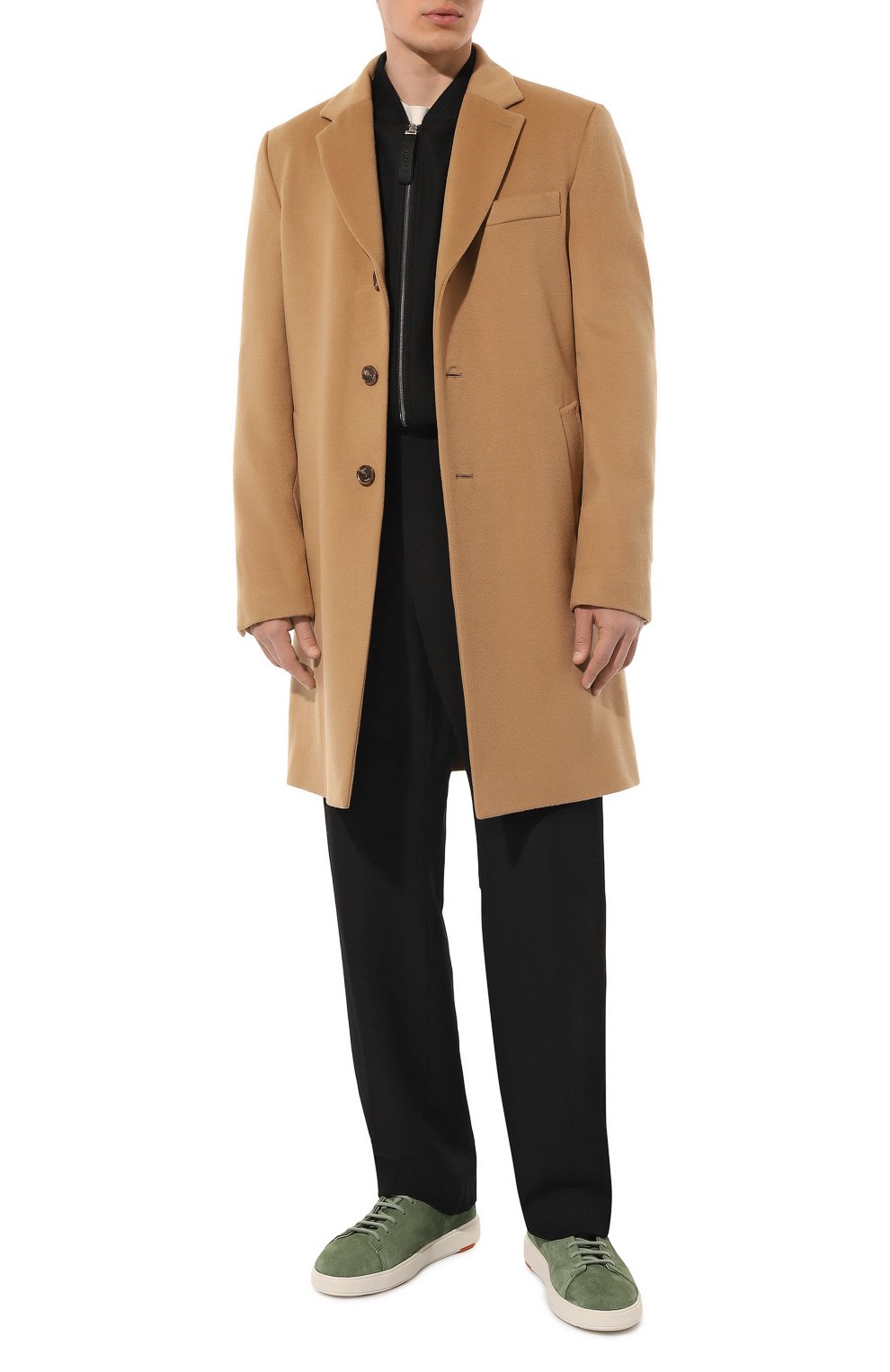 Замшевые кеды SANTONI, арт. MBCD21640BARGSB8Z50, фото 2