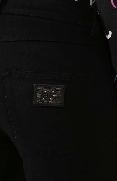 Джинсы DOLCE & GABBANA черного цвета по цене 74700 руб., арт. FTAH8D/G8AZ5, фото 5 Джинсы DOLCE & GABBANA, арт. FTAH8D/G8AZ5, фото 5