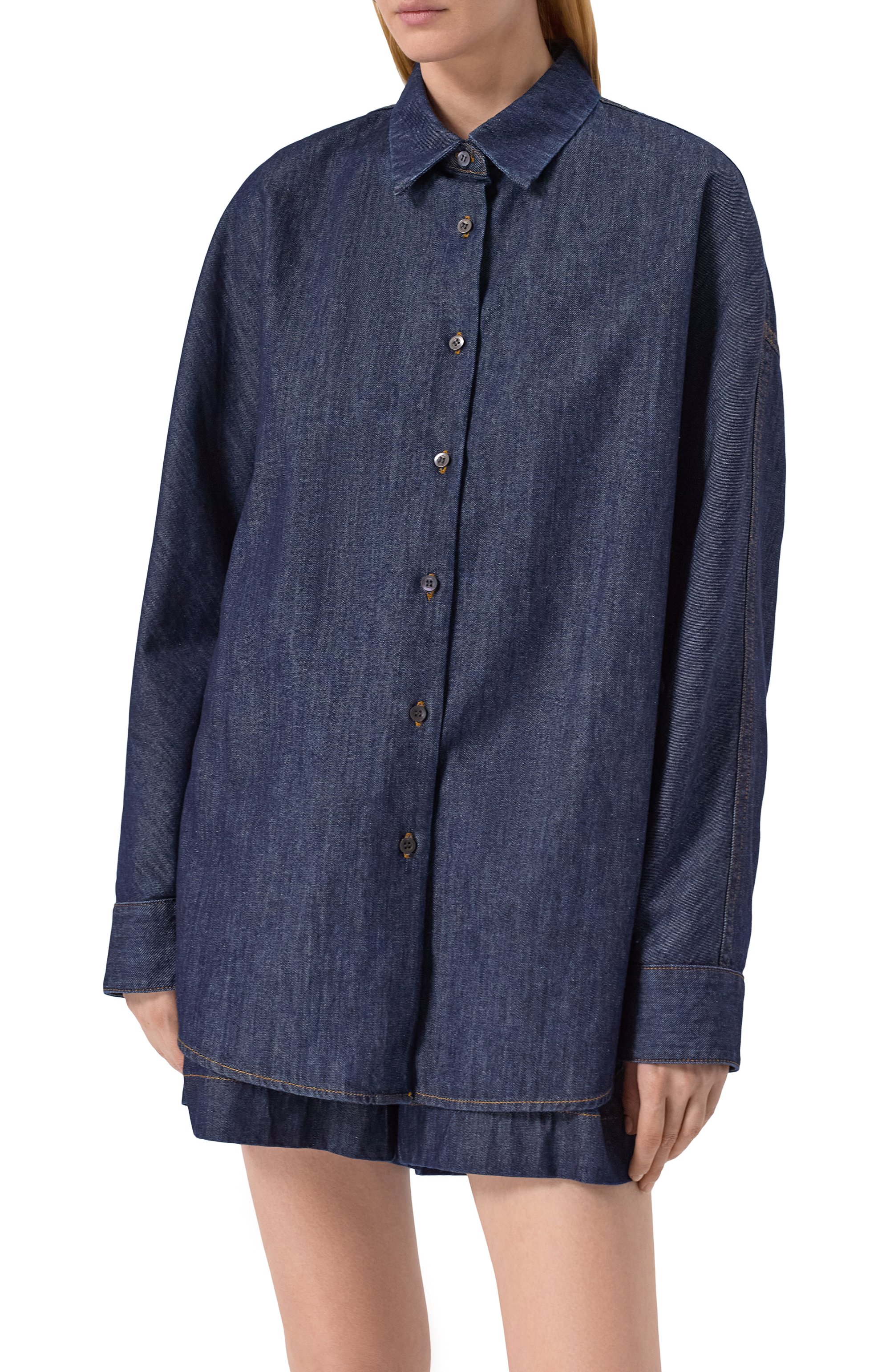 Джинсовая рубашка DRIES VAN NOTEN, арт. 251-010729-1553, фото 3