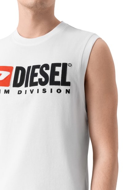 Хлопковая майка DIESEL, арт. A10508/0GRAI, фото 5