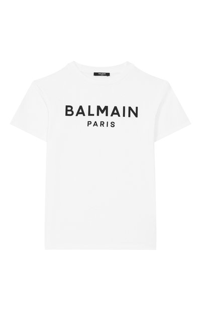 Хлопковая футболка BALMAIN, арт. BX8P01