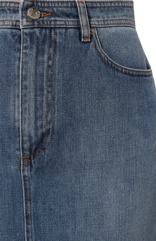 Джинсовая юбка Dolce & Gabbana F4BR8D/G8KV0 Голубой  F4BR8D/G8KV0 Фото 5
