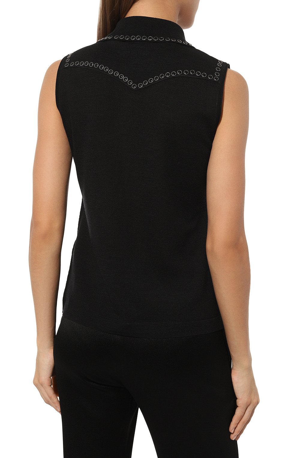 Топ из шерсти и хлопка DOROTHEE SCHUMACHER, арт. 610107, фото 4