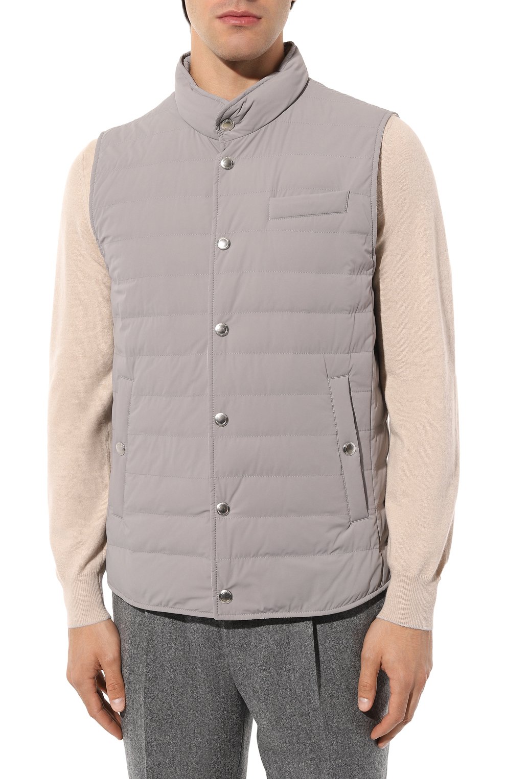 Пуховый жилет BRUNELLO CUCINELLI, арт. MM403B2217, фото 3