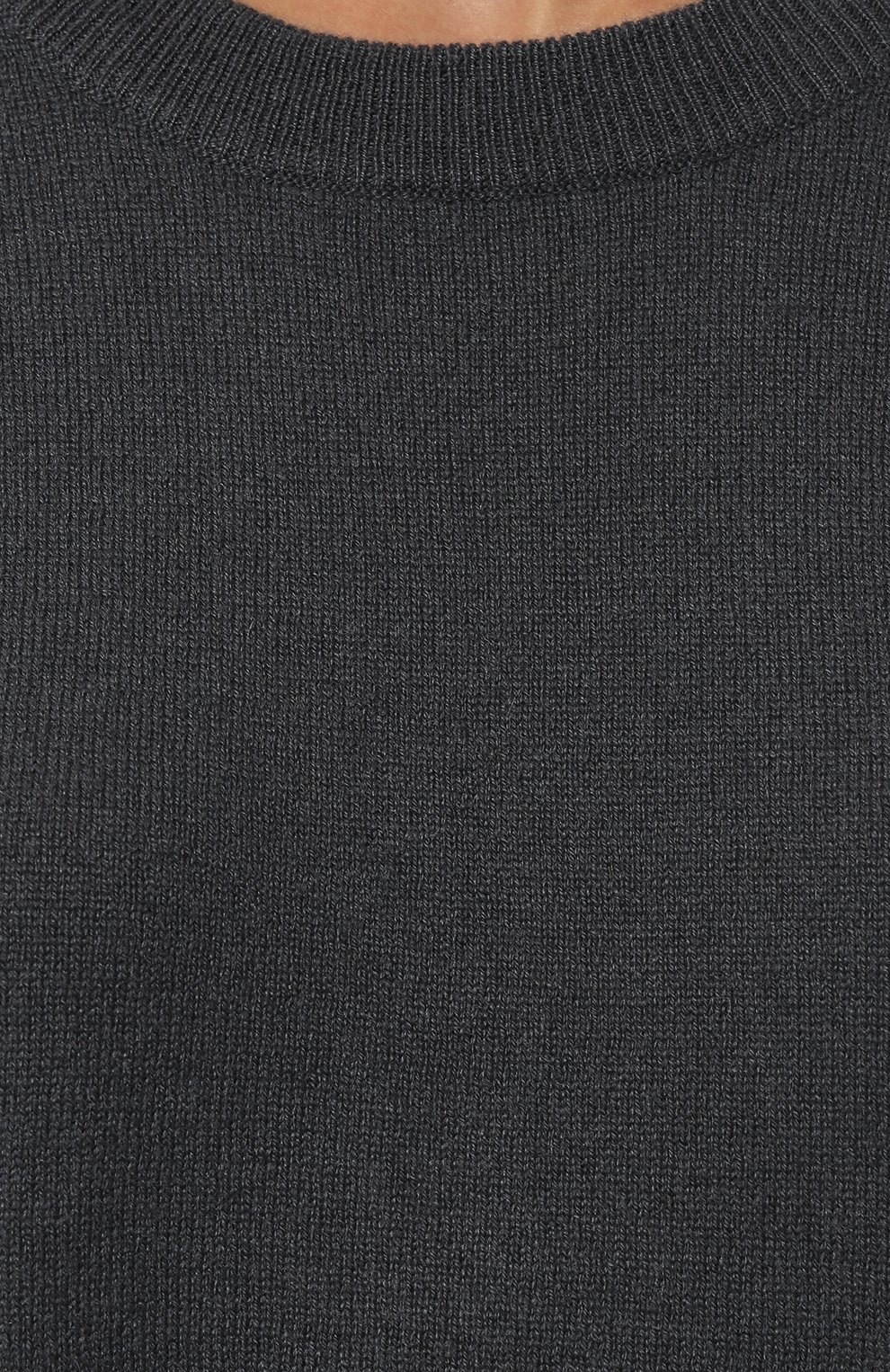 Кашемировый пуловер NOT SHY темно-серого цвета по цене 31400 руб., арт. 4302025C, фото 5 Кашемировый пуловер NOT SHY, арт. 4302025C, фото 5