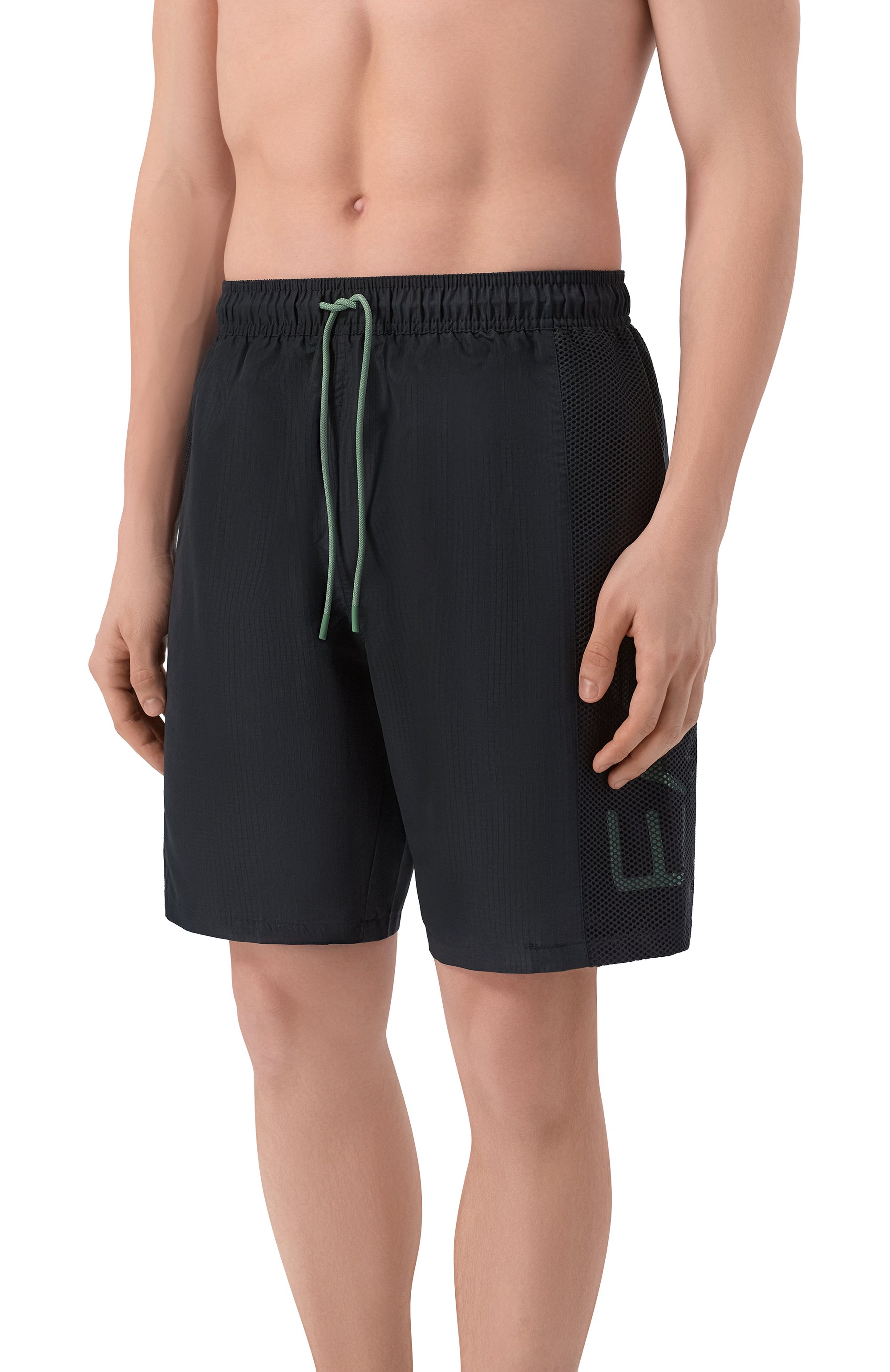 Плавки-шорты EA7 черного цвета по цене 12750 руб., арт. 7M001685/AF21071, фото 2 Плавки-шорты EA7, арт. 7M001685/AF21071, фото 2