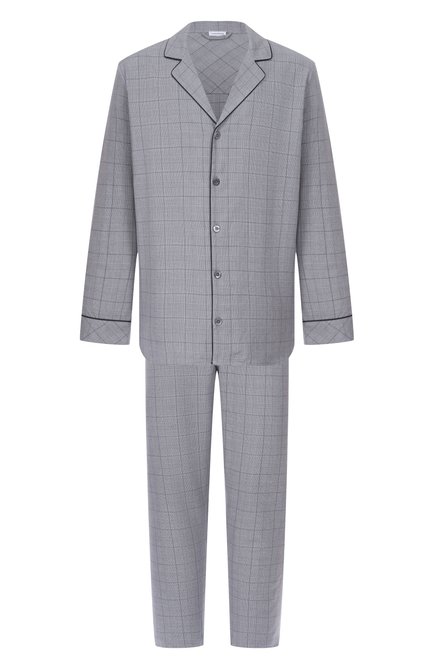 Мужская пижама из хлопка и шерсти ZIMMERLI, арт. 4600-21001