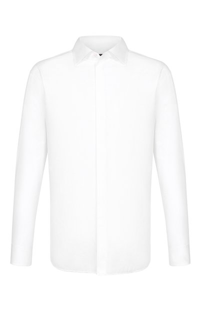 Мужская хлопковая сорочка GIORGIO ARMANI, арт. GM003599/TE11188