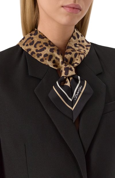 Шелковый шарф-твилли DOLCE & GABBANA, арт. FS215A/GDCUW, фото 2