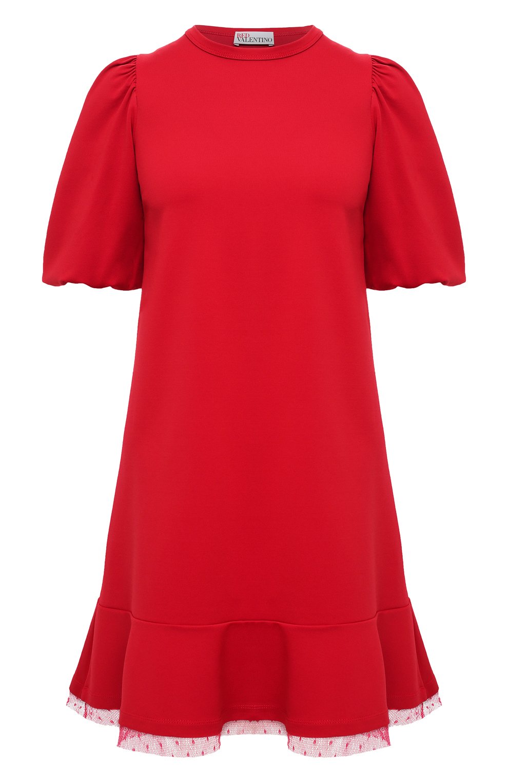 Платье REDVALENTINO красного цвета по цене 44600 руб., арт. UR3MJ05H/5C8, фото 1 Платье REDVALENTINO, арт. UR3MJ05H/5C8, фото 1