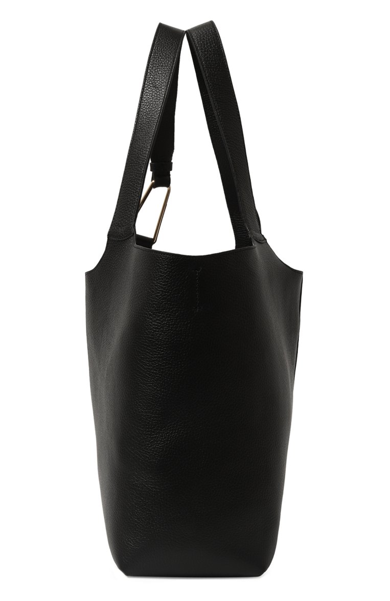 Женский сумка-шопер brume COCCINELLE черного цвета, арт. E1 QHA 11 01 01 | Фото 4 (Материал: Натуральная кожа; Материал сплава: Проставлено; Драгоценные камни: Проставлено; Размер: large)