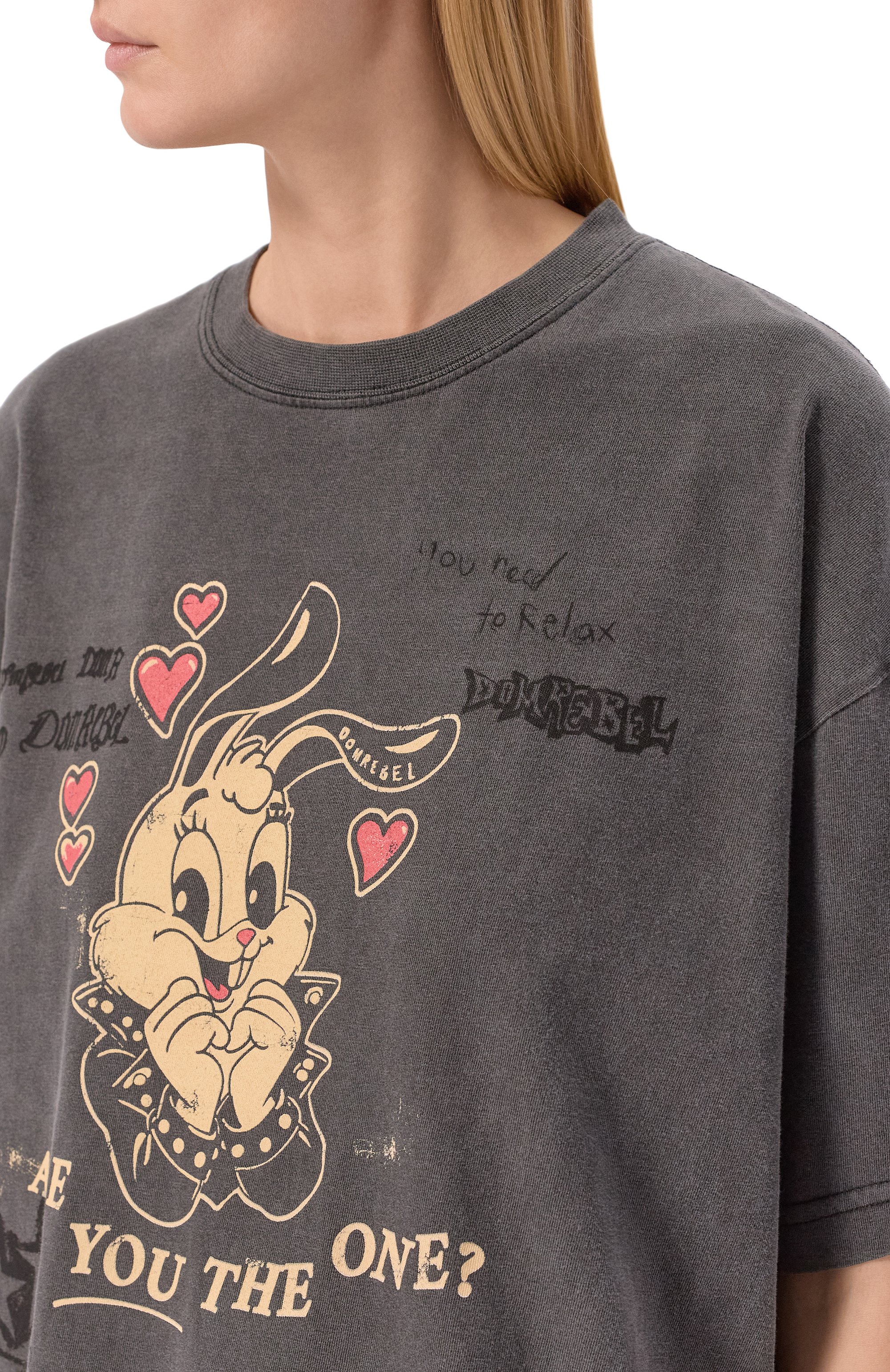 Хлопковая футболка DOMREBEL, арт. THE 0NE/T-SHIRT, фото 5