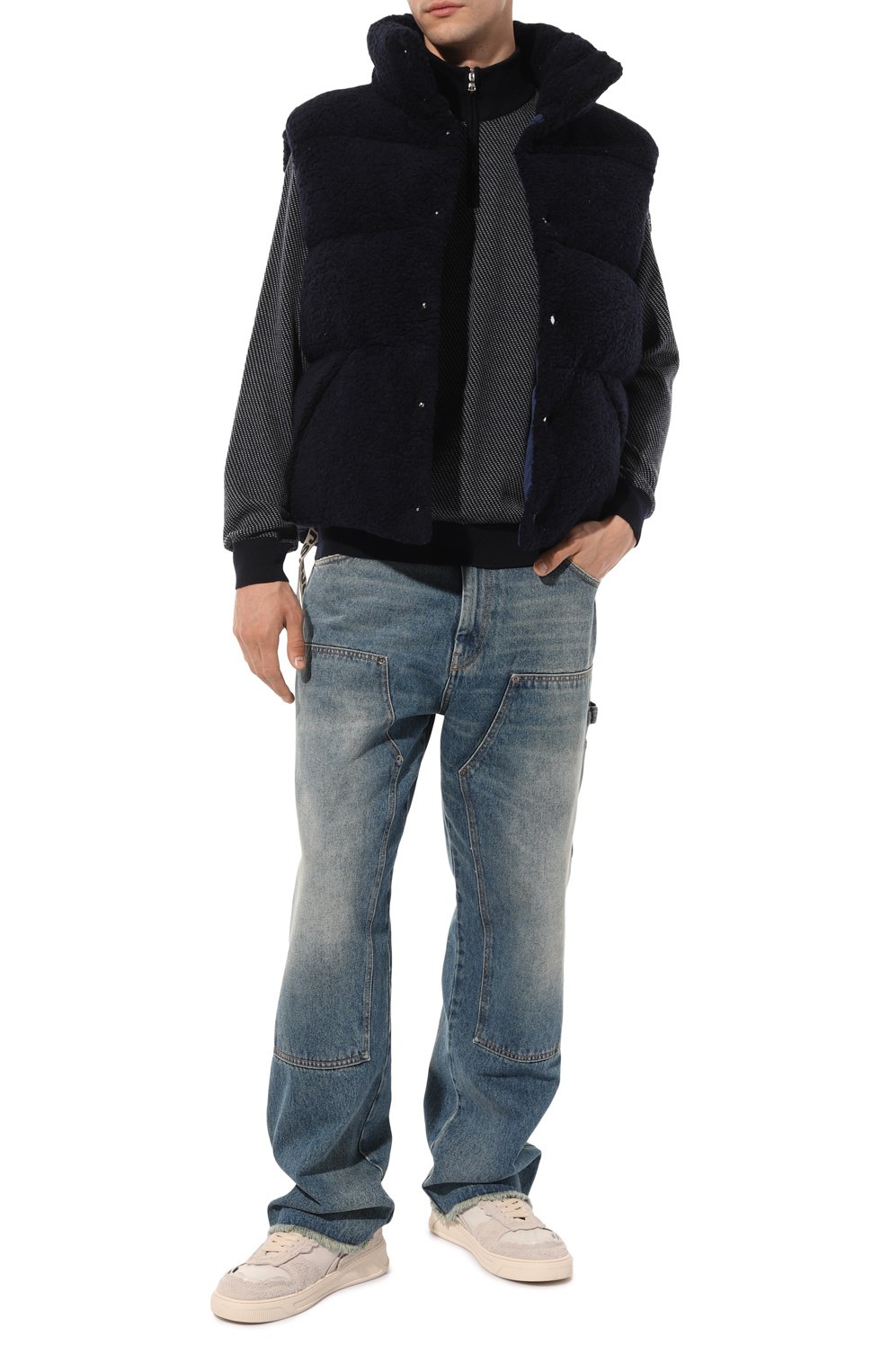 Шерстяной джемпер PAUL&SHARK темно-синего цвета по цене 56250 руб., арт. 13311134, фото 2 Шерстяной джемпер PAUL&SHARK, арт. 13311134, фото 2