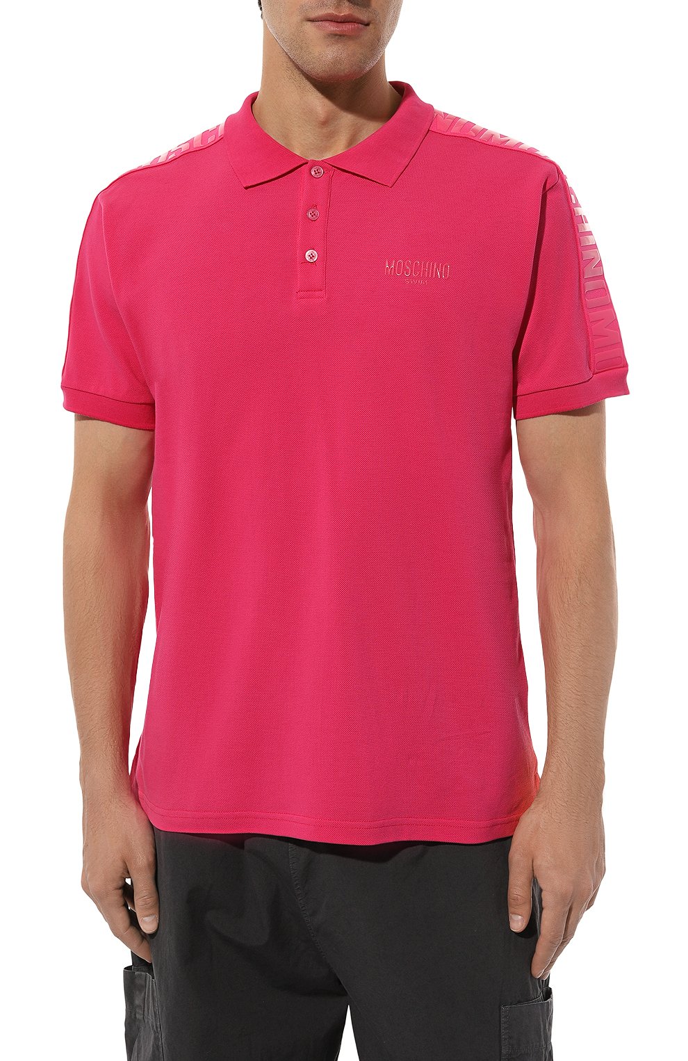 Хлопковое поло MOSCHINO, арт. A1604/9309, фото 3