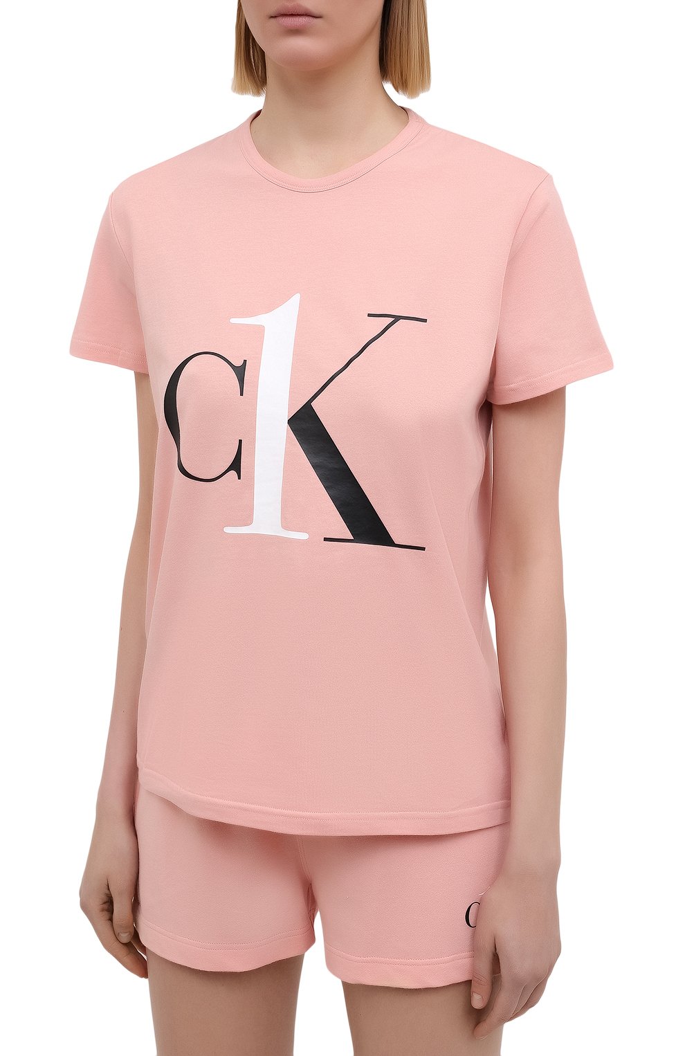 Хлопковая футболка CALVIN KLEIN, арт. QS6436E, фото 3