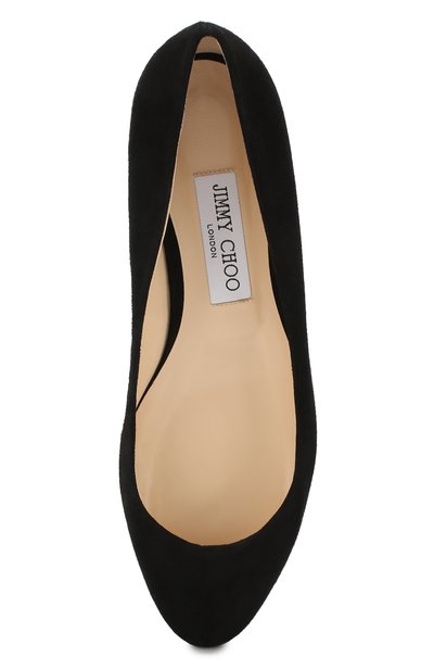 Замшевые балетки jessie JIMMY CHOO, арт. JESSIE FLAT/SUE, фото 5