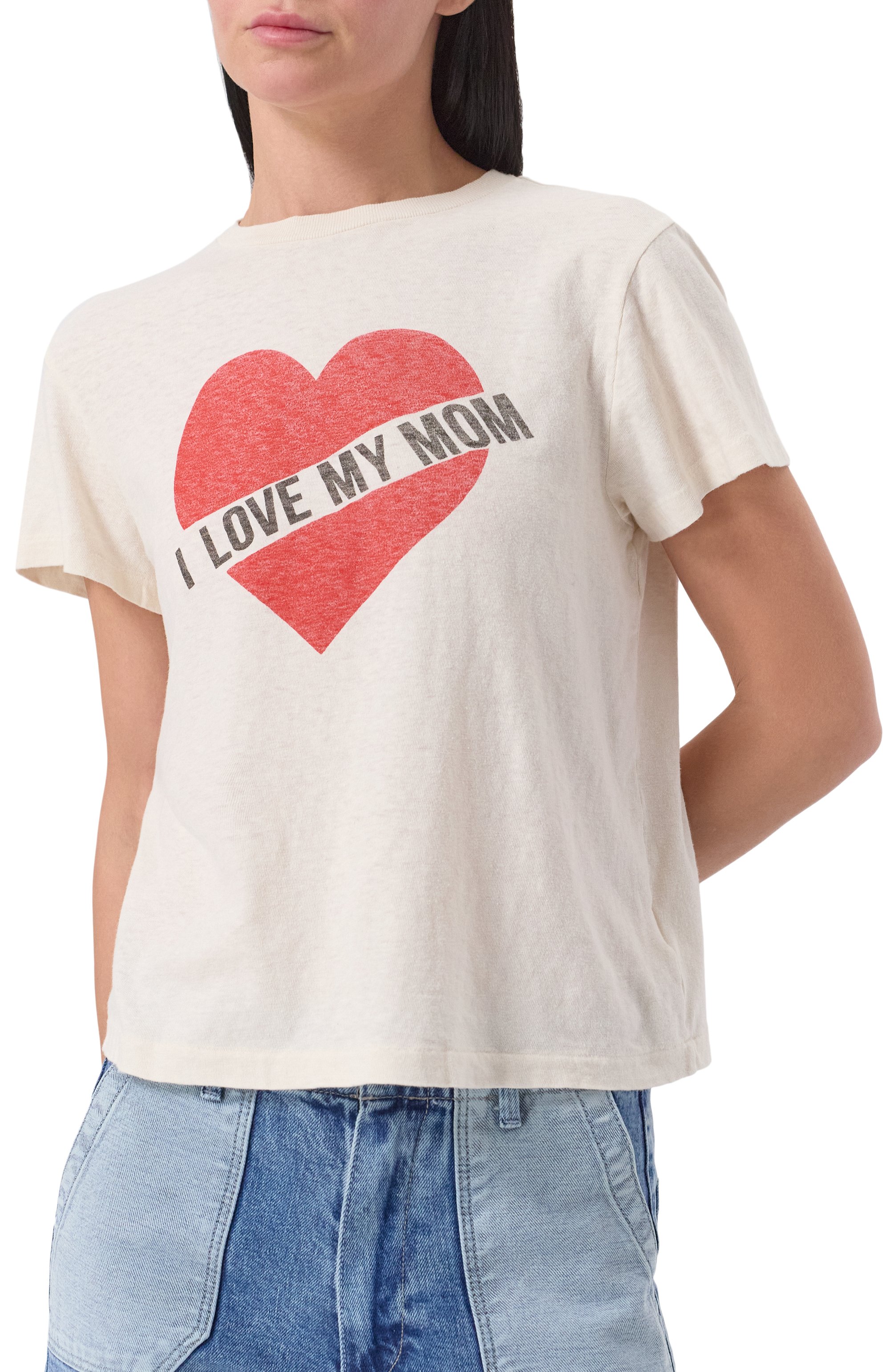 Хлопковая футболка RE/DONE, арт. 024-02WCGT099, фото 3