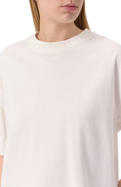 Футболка из хлопка и вискозы WEEKEND MAX MARA, арт. GE0RGIA, фото 5