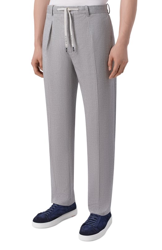 Хлопковые брюки Circolo 1901 CN5246 Серый  CN5246 Фото 3