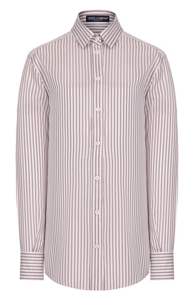 Женская шелковая рубашка DOLCE & GABBANA, арт. F5K30T/FB1BV