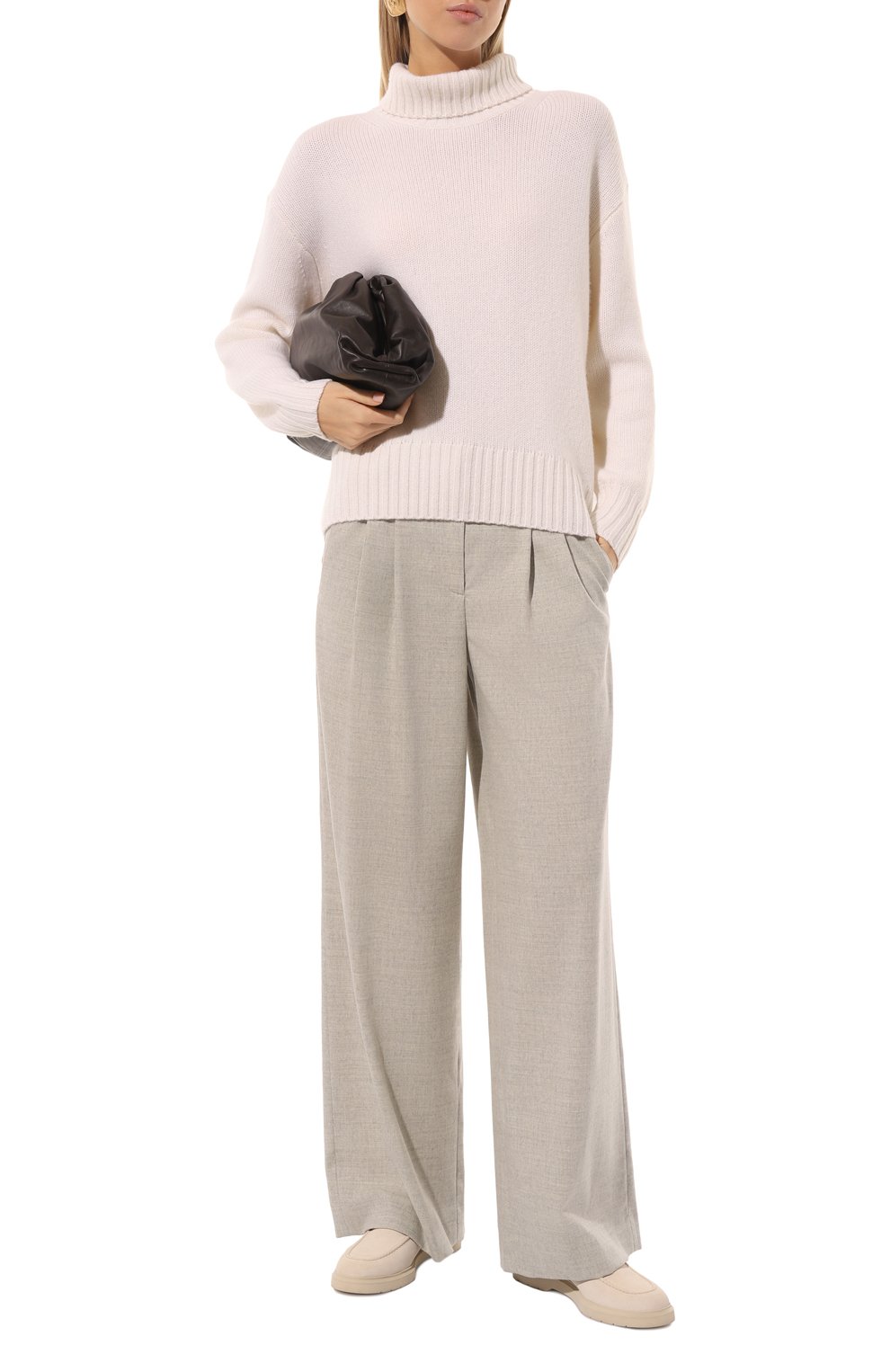 Шерстяные брюки LORENA ANTONIAZZI, арт. I2448PA44A/4010, фото 2