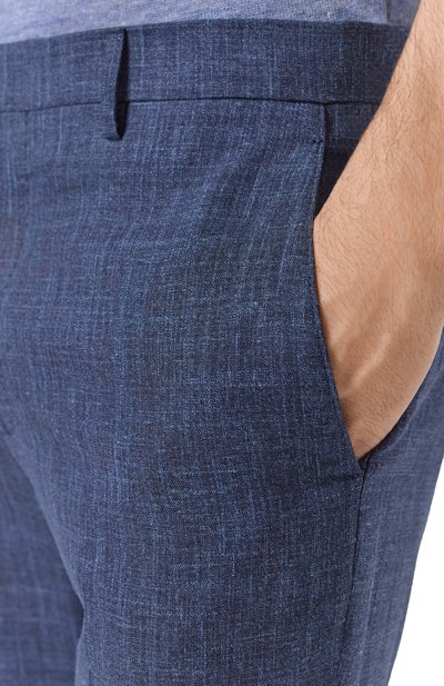 Брюки из шерсти и шелка BERWICH, арт. VULCAN023/LP184U, фото 5