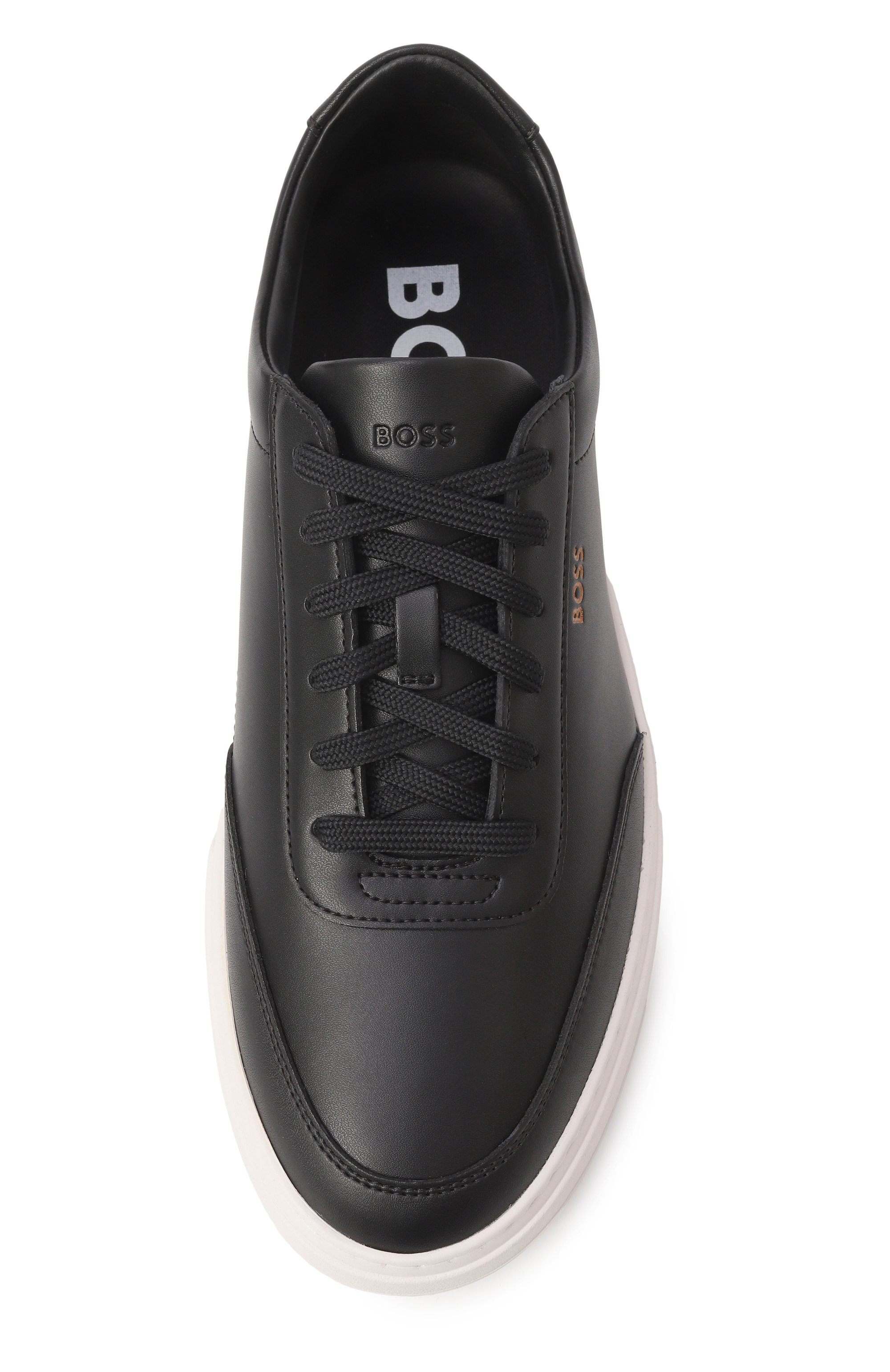 Кожаные кеды kieran BOSS, арт. 50536504, фото 6