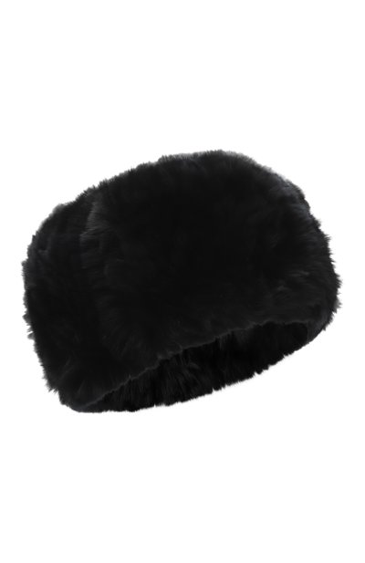 Женская меховой ободок из кролика YVES SALOMON, арт. 23WAA100XXKREX