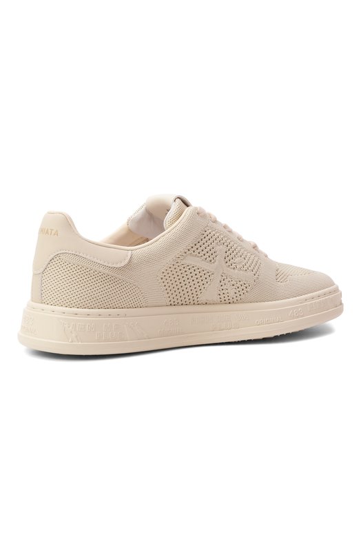 Текстильные кеды Quinn-D Premiata QUINND/VAR 8248 Бежевый  QUINND/VAR 8248 Фото 5