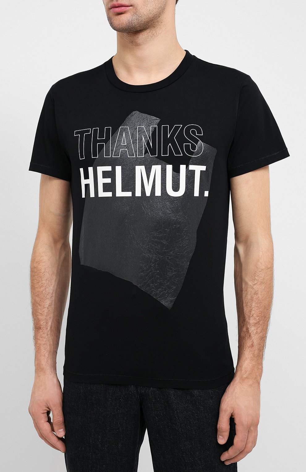 Хлопковая футболка HELMUT LANG, арт. K05DM514, фото 3