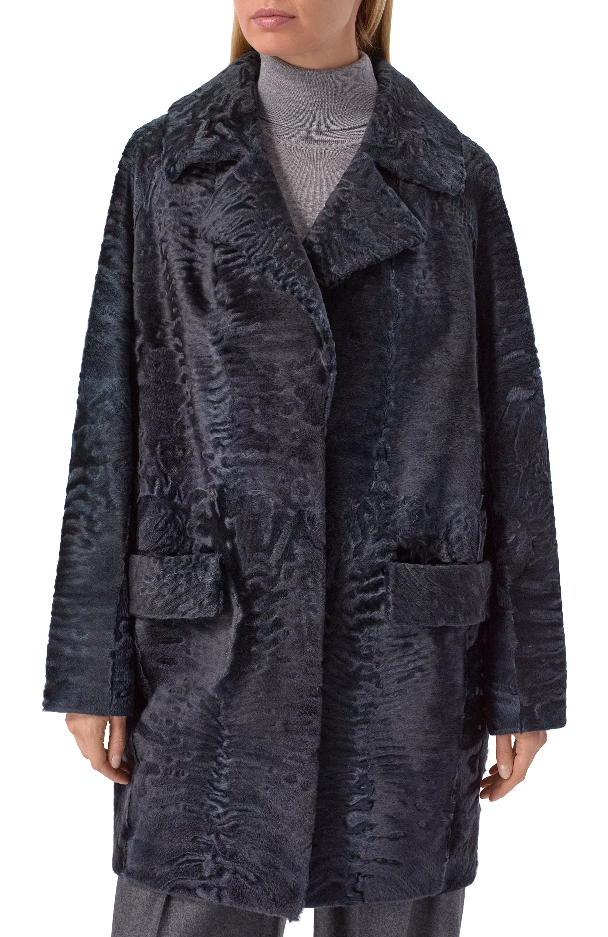 Шуба из каракульчи VICTORIA KUSENKOVA, арт. 727100010582, фото 3