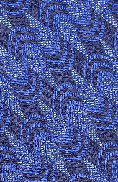 Шелковый галстук с узором TURNBULL & ASSER, арт. TIE002-BB231, фото 3