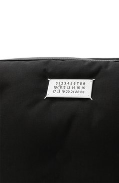 Мужская сумка glam slam MAISON MARGIELA черного цвета, арт. SB2WG0009/P1511 | Фото 3 (Размер: large; Материал: Текстиль; Ремень/цепочка: На ремешке; Автоматизация состава: Проставлено; Автоматизация ТО: Проставлено)