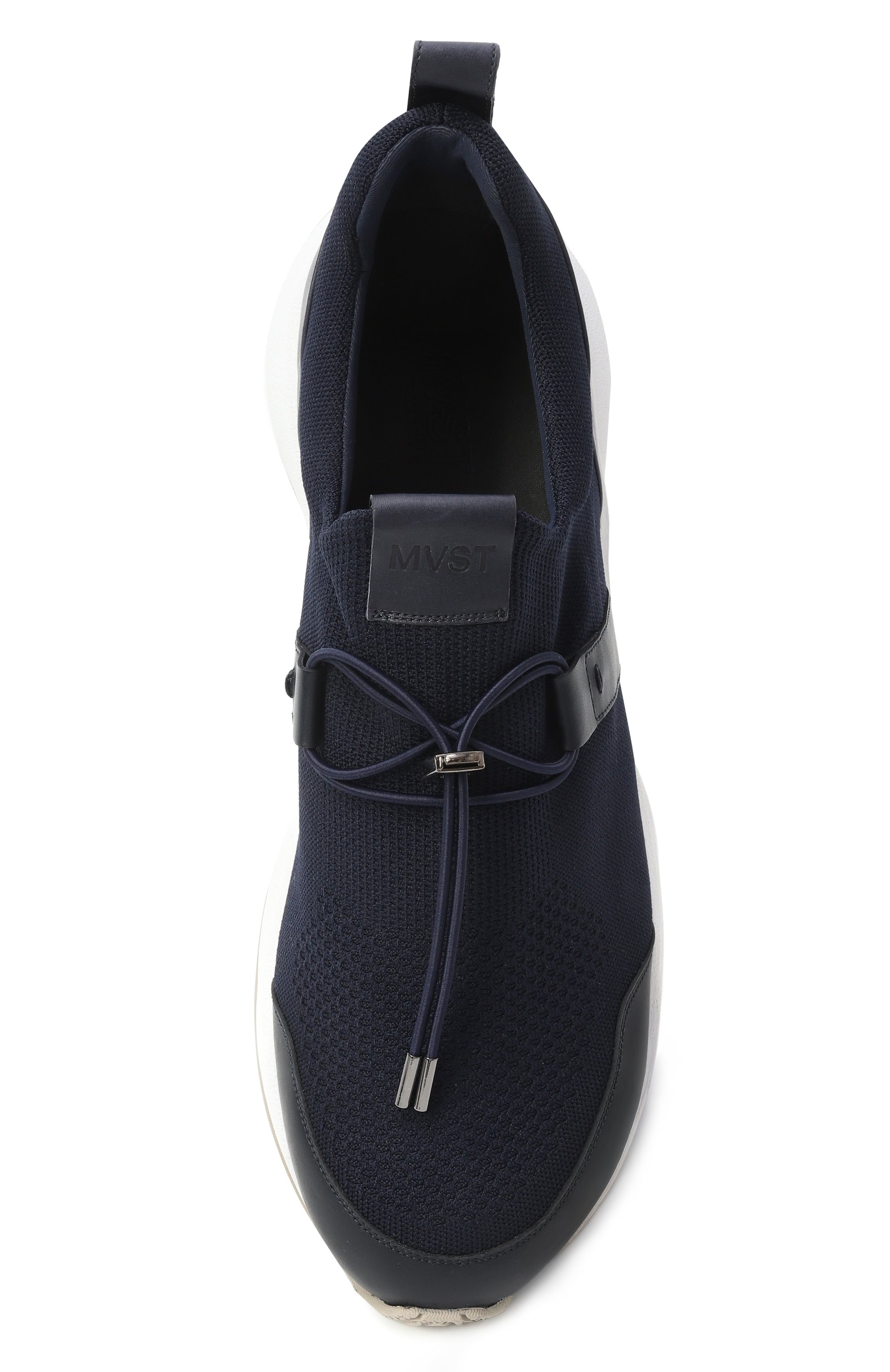 Комбинированные кроссовки MVST темно-синего цвета по цене 75650 руб., арт. 0689046.3079C316, фото 6 Комбинированные кроссовки MVST, арт. 0689046.3079C316, фото 6
