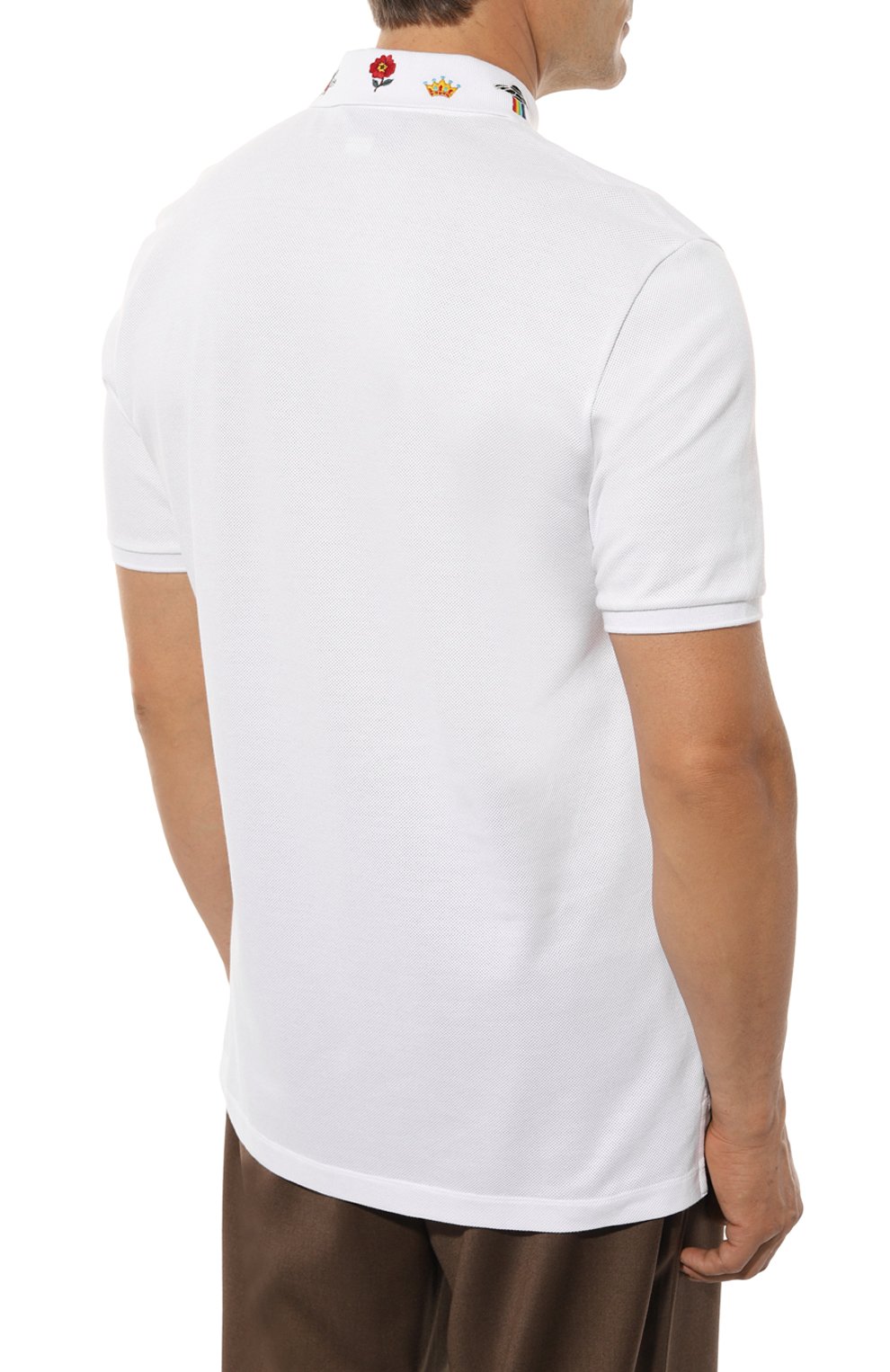 Хлопковое поло GUCCI, арт. 523059 X9U96, фото 4
