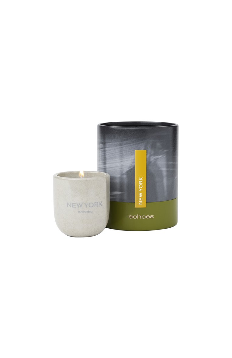 Свеча new york (150ml) ECHOES бесцветного цвета, арт. 9712439844728 | Фото 2 (Региональные ограничения белый список (Axapta Mercury): Не проставлено; Нос: Не проставлено; Ограничения доставки: flammable, fragile-2)
