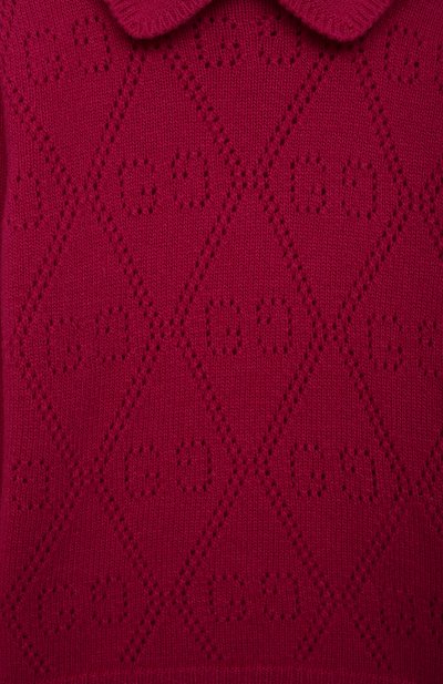Шерстяной пуловер GUCCI, арт. 642766/XKBXP, фото 3