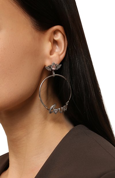 Серьги love and peace QUEENSBEE, арт. 201383, фото 4