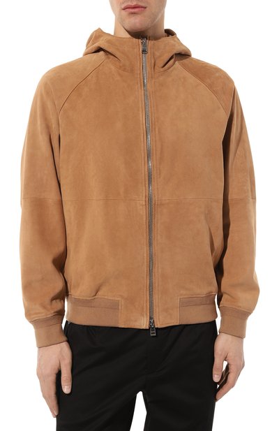 Замшевый бомбер BOSS, арт. 50505407, фото 3