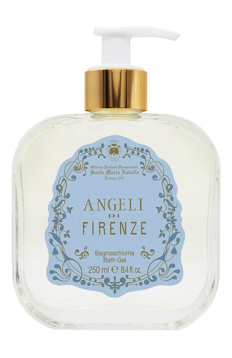 Гель для душа angeli di firenze (250ml) SANTA MARIA NOVELLA бесцветного цвета, арт. SMN3239702 | Фото 1 (Нос: Не проставлено; Региональные ограничения белый список (Axapta Mercury): Не проставлено; Тип продукта: Гели; Назначение: Для тела; Unisex: Unisex; Косметика кросс-кт: Уход У)