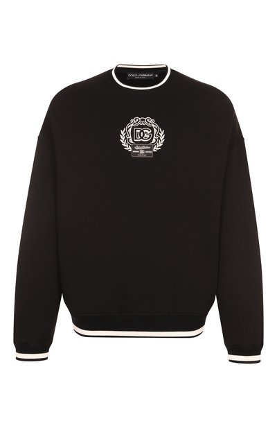 Мужской хлопковый свитшот DOLCE & GABBANA, арт. G9BIQZ/HU7DU