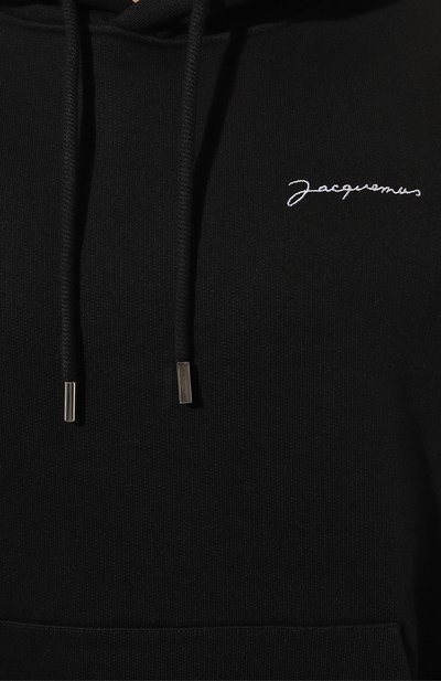 Хлопковое худи JACQUEMUS, арт. 22H245JS3102120, фото 5