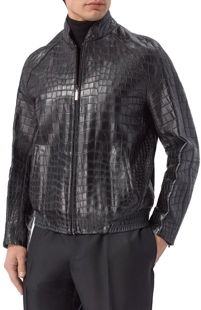 Куртка из кожи крокодила ZILLI, арт. MAP-BAR0N-1794P/1001, фото 3
